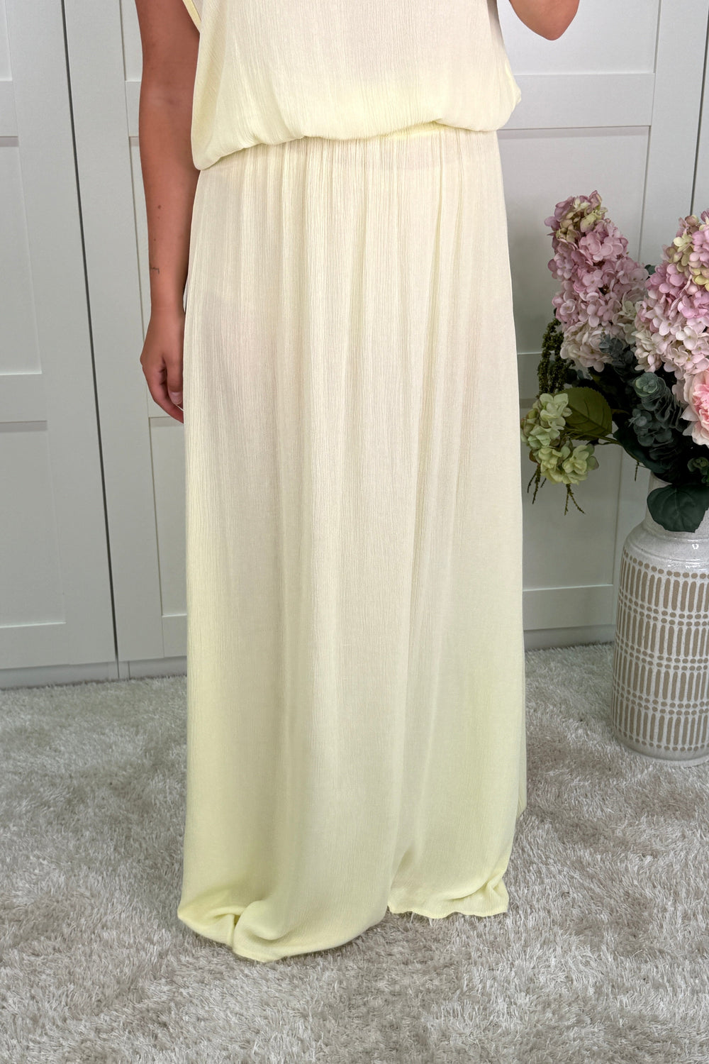 A-bee - Ava Skirt - Light Yellow Nederdele