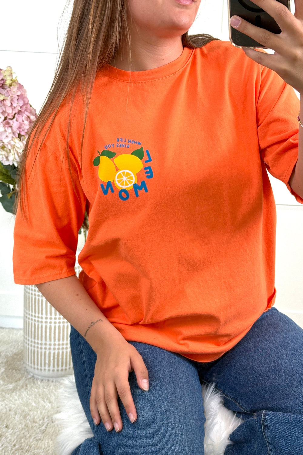 A-bee - Capucine T-shirt - Orange T-shirts