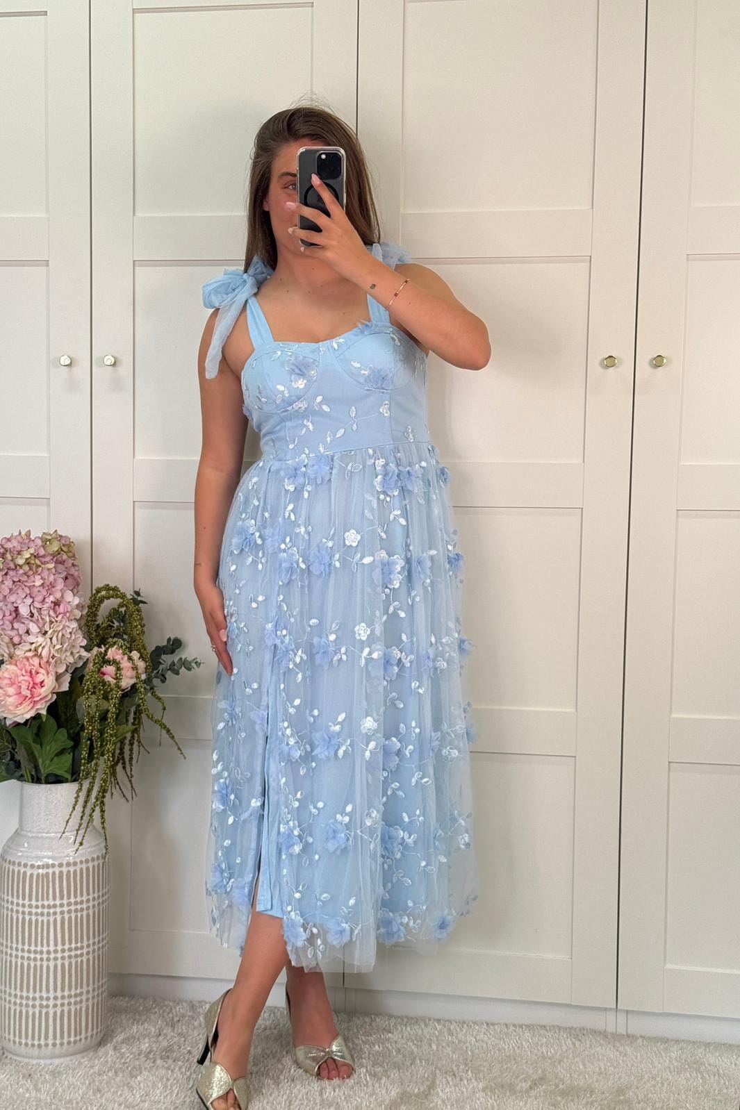 A-bee - Cassandra Kjole - Blue Kjoler