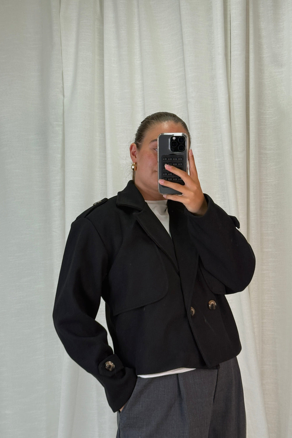 A-bee - Naomi Jacket - Black Jakker