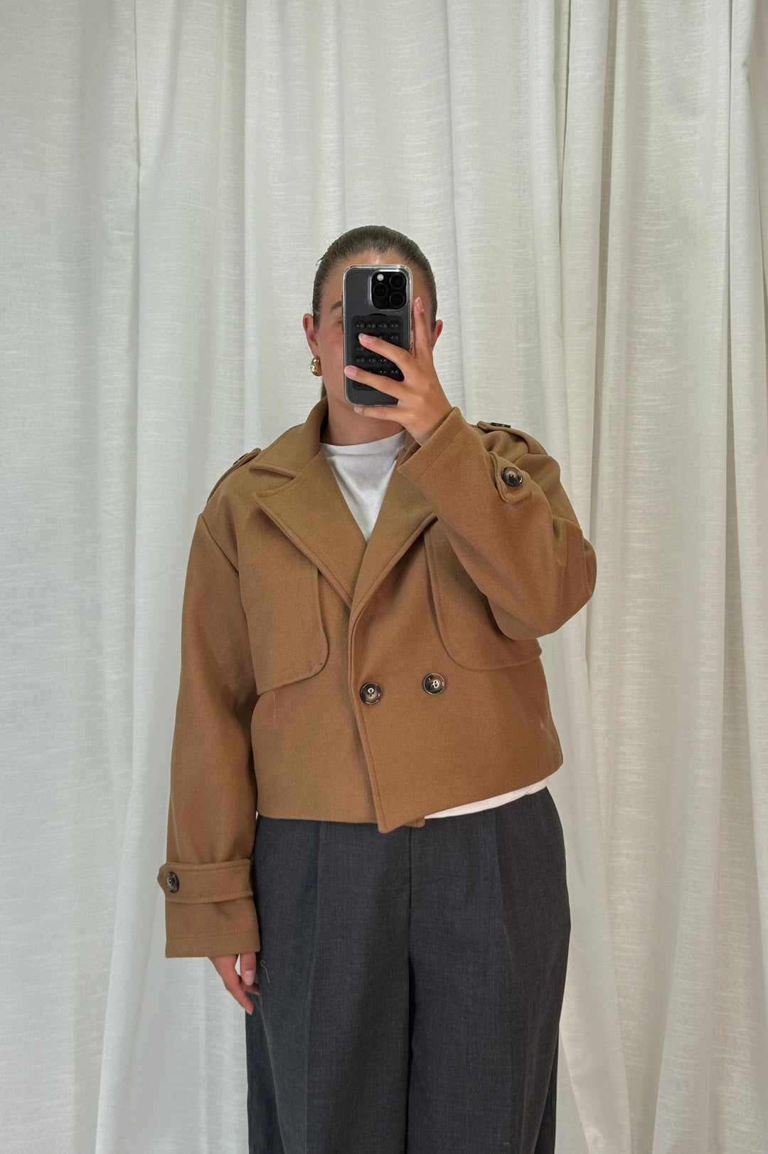 A-bee - Naomi Jacket - Camel Jakker