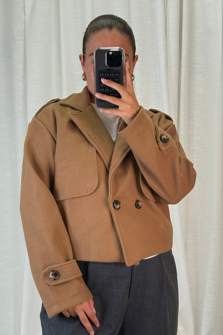 A-bee - Naomi Jacket - Camel Jakker