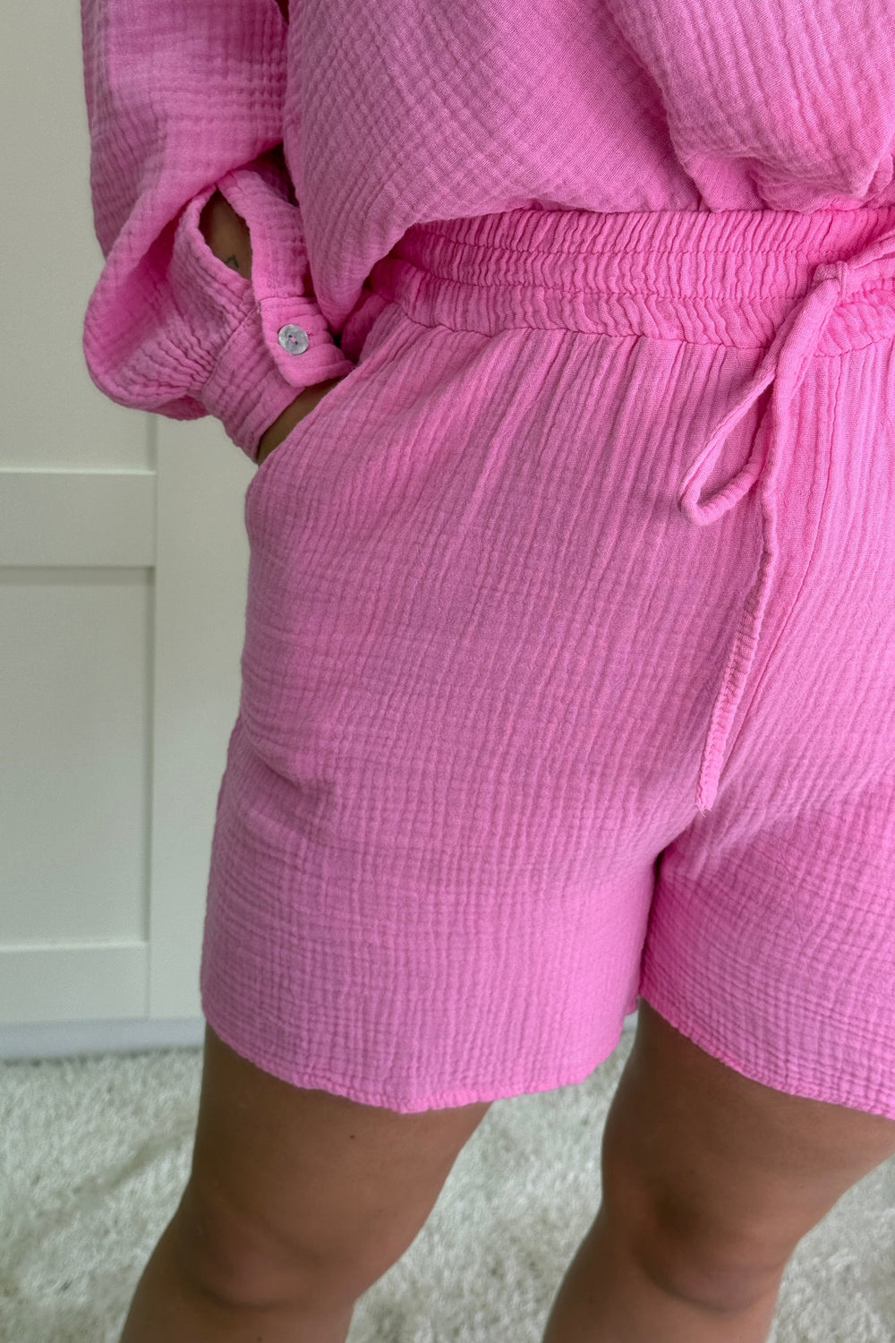 A-bee - Nelly Shorts - Pink Shorts