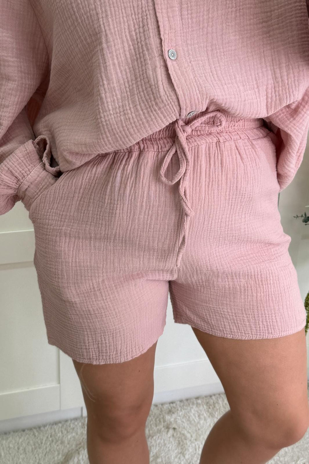 A-bee - Nelly Shorts - Rose Shadow Shorts