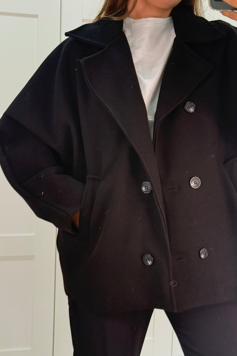 A-bee - Tahlia Jacket - Black Jakker