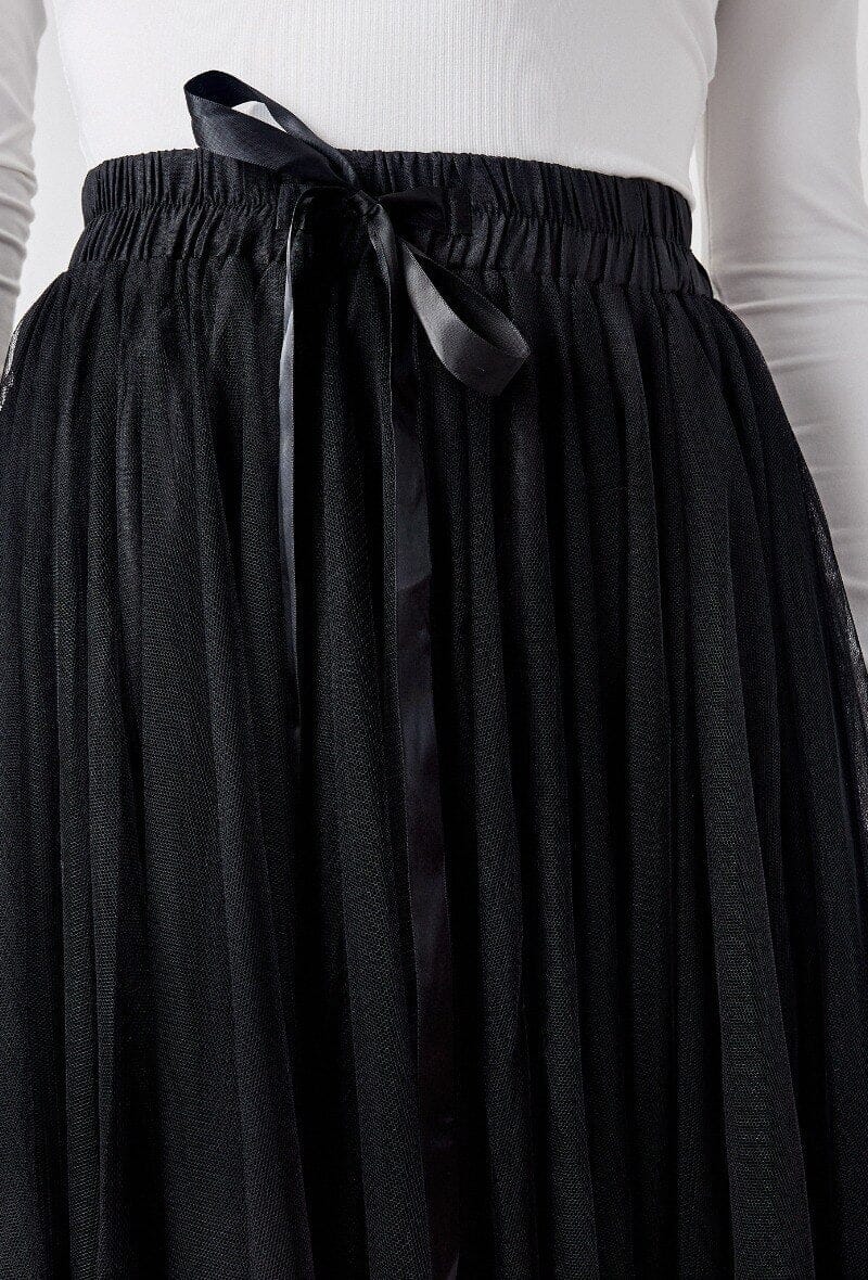 Anobel Copenhagen - Long Tulle Skirt CK08077 - Black