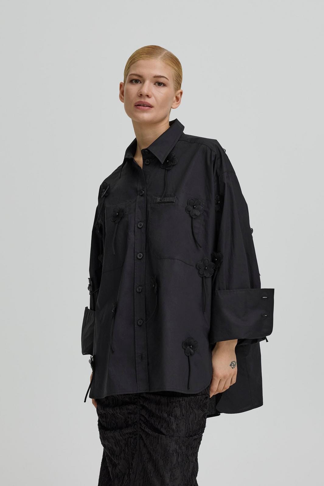 Ball - Bacharlotta Shirt 50408142 - 193911 - Black Skjorter
