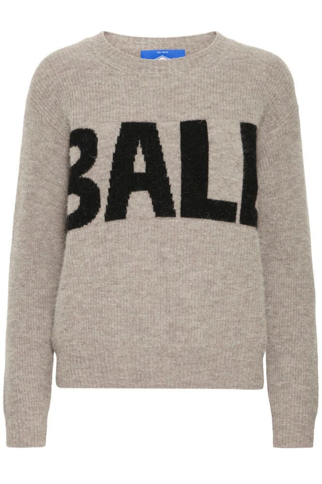 Ball - Bastacy Rib Logo Pullover 50405353 - 160205 - Vintage Khaki