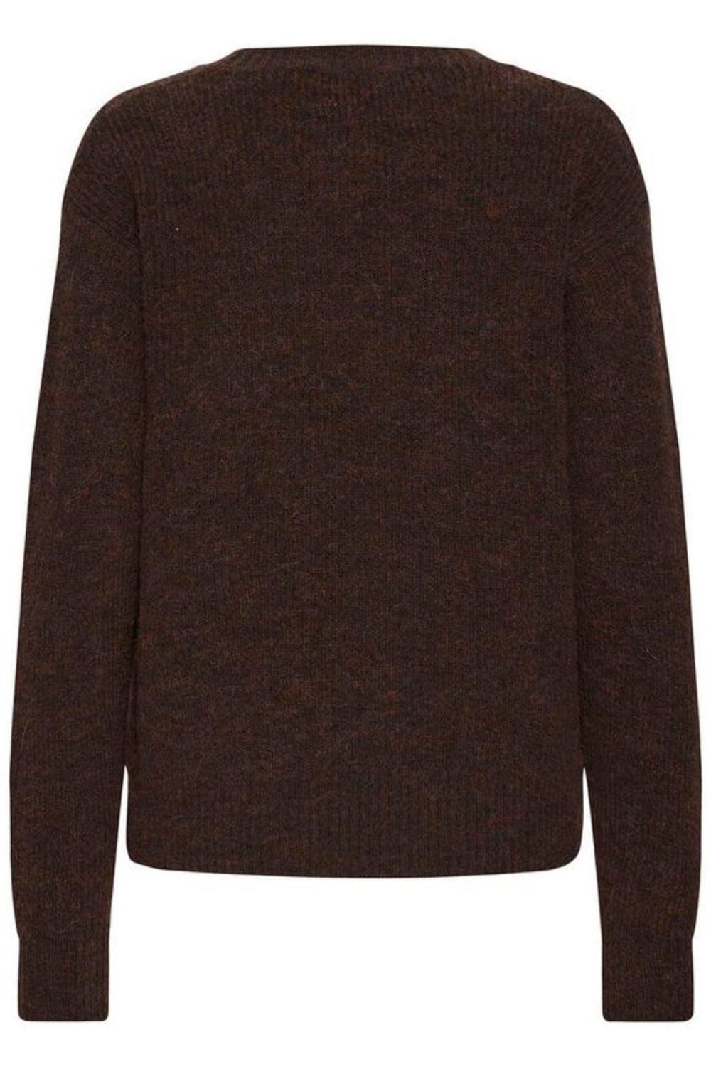 Ball - Bastacy Rib Logo Pullover 50405353 - 190915 - Coffee Bean