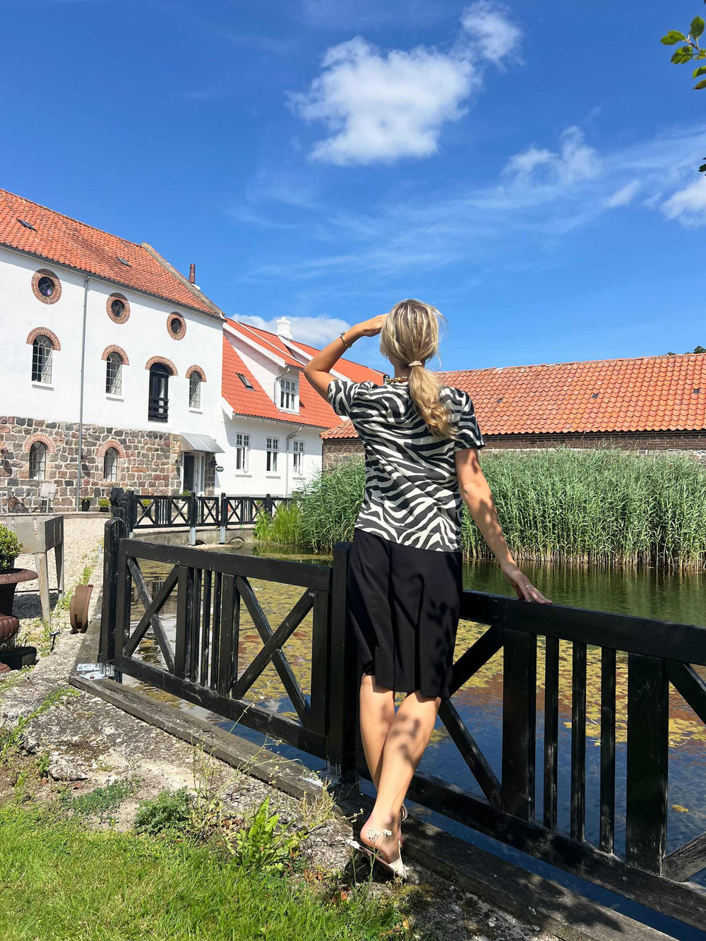 Black Colour - Bccasba Long Shorts 41009 - Black Shorts