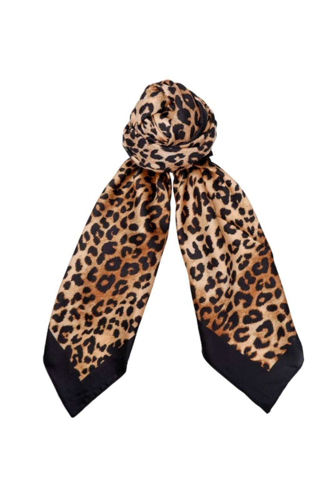 Black Colour - Bcdalby Satin Scarf - Leopard Tørklæder
