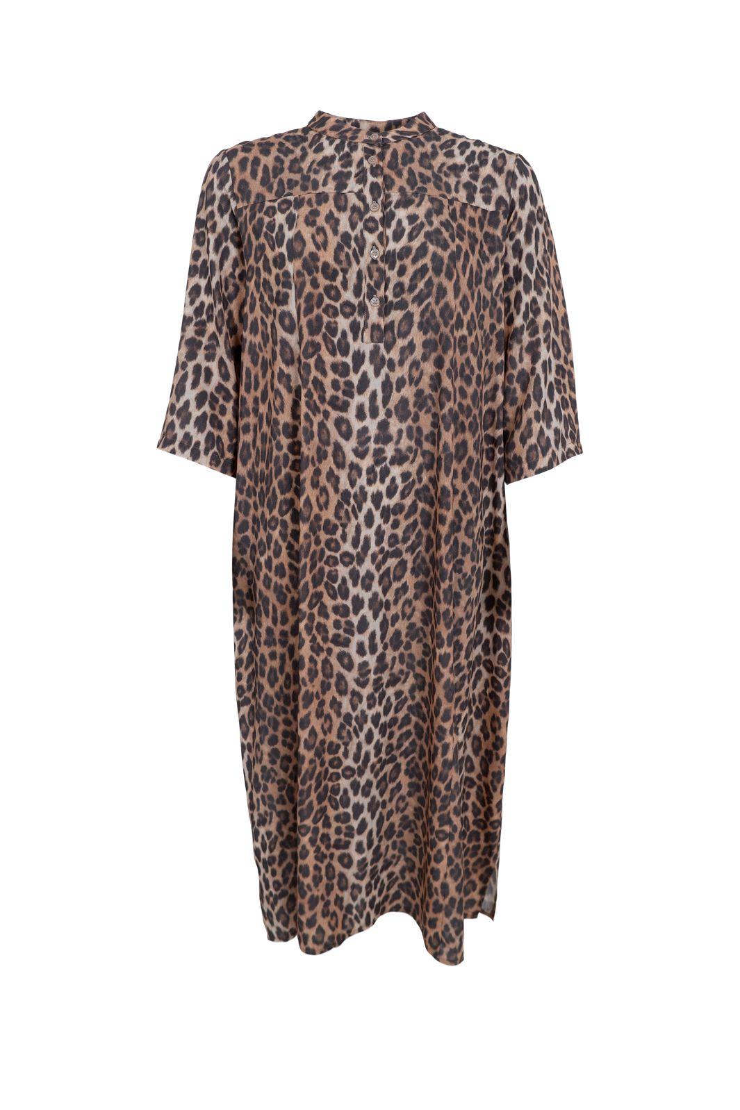 Black Colour - Bckenna Shirt Dress 40927 - Leo