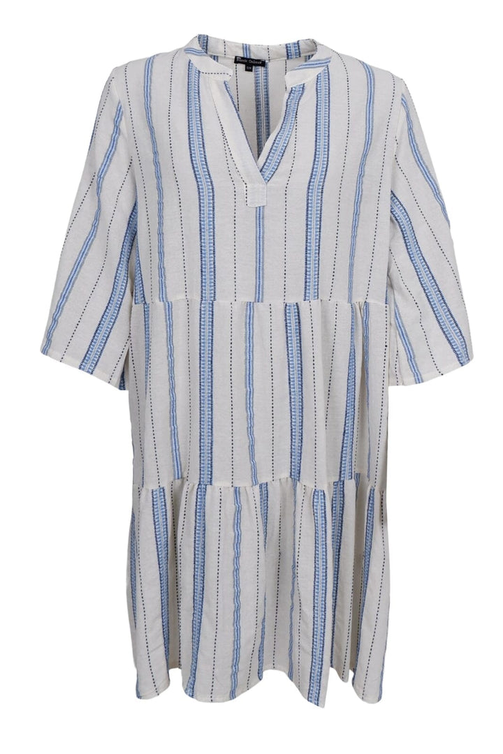 Black Colour - Bcmica Boho Dress 40907 - Blue