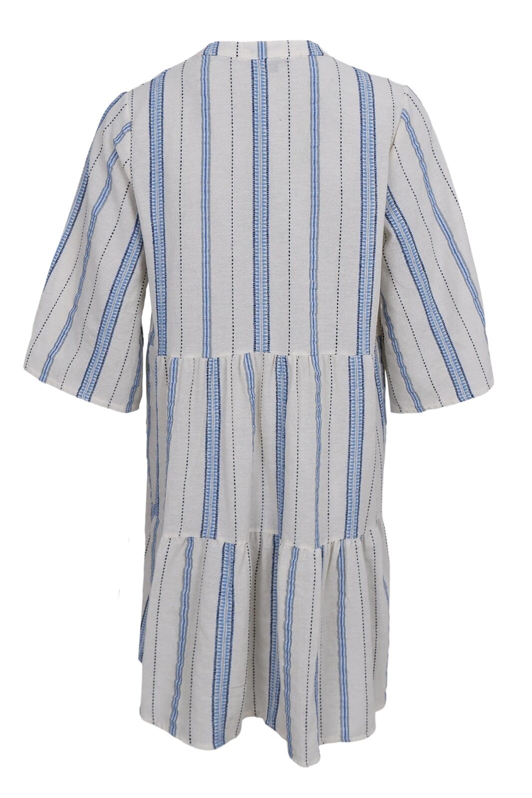 Black Colour - Bcmica Boho Dress 40907 - Blue