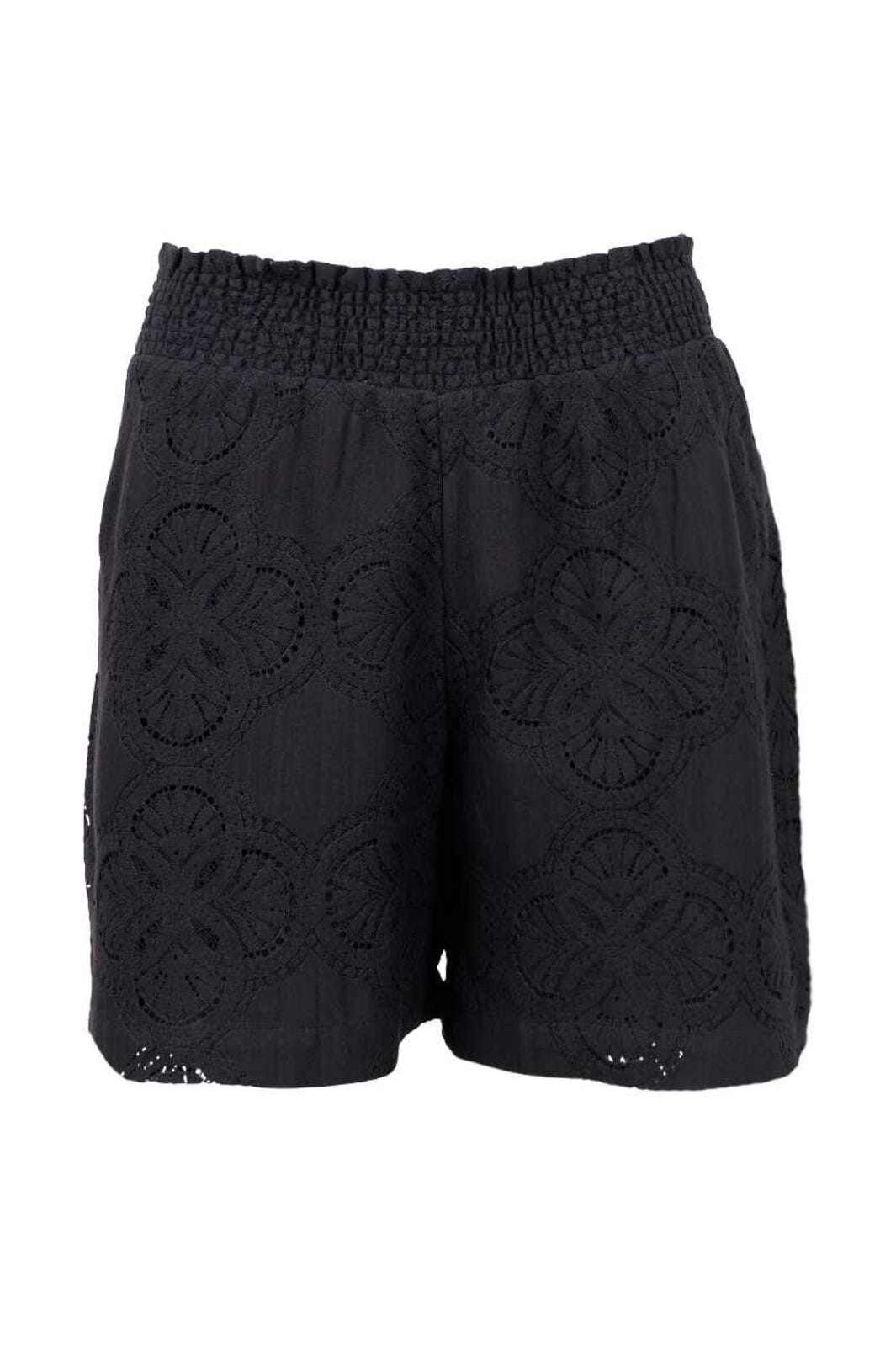 Black Colour - Bcmilos Lace Shorts 40876 - Black