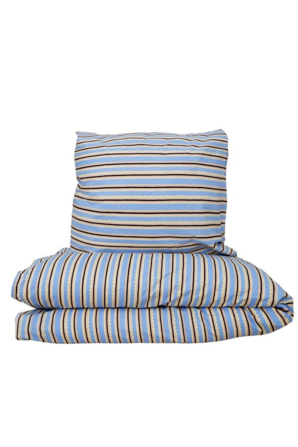 Black Colour - Bcnorma Bedlinen - Sky Blue Sengetøj