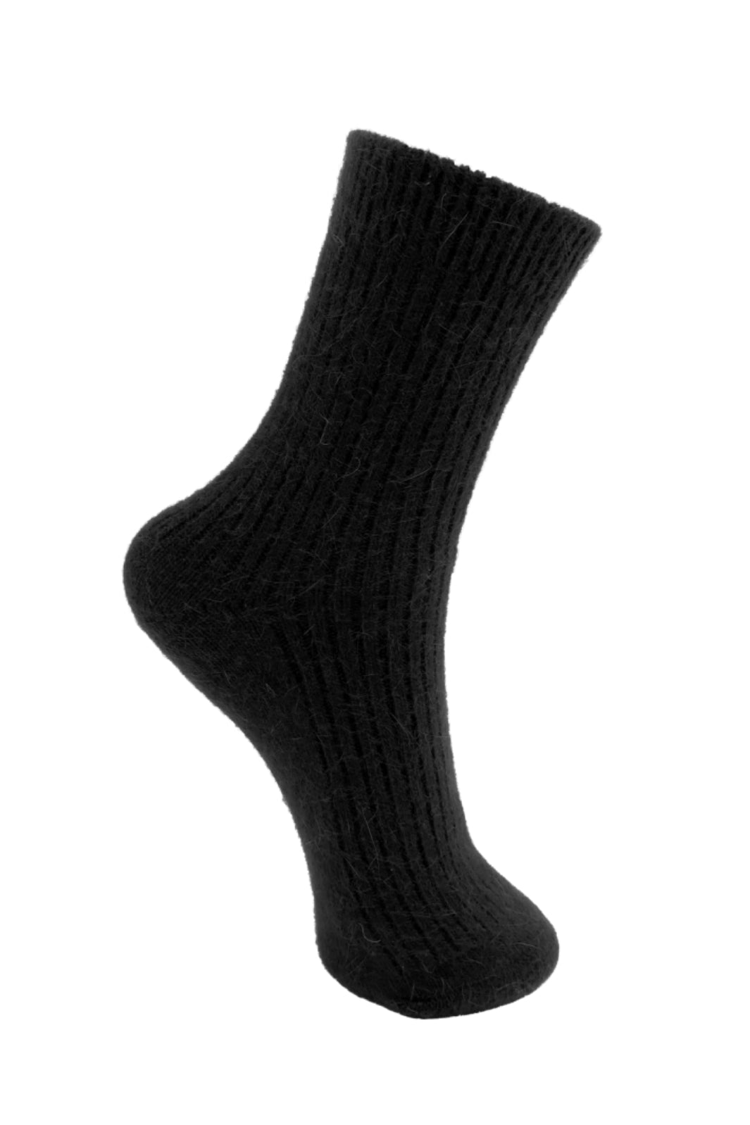 Black Colour - Bcronja Wool Sock - Black Strømper