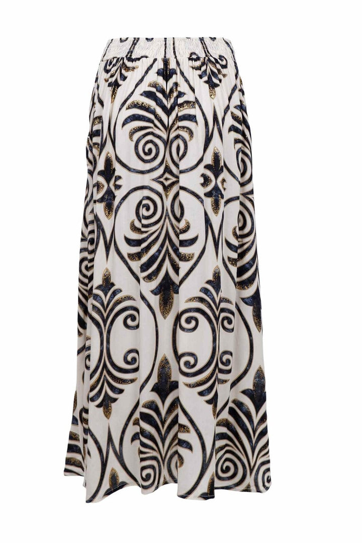 Black Colour - Bcstella Regular Skirt 39606 - Malaka White