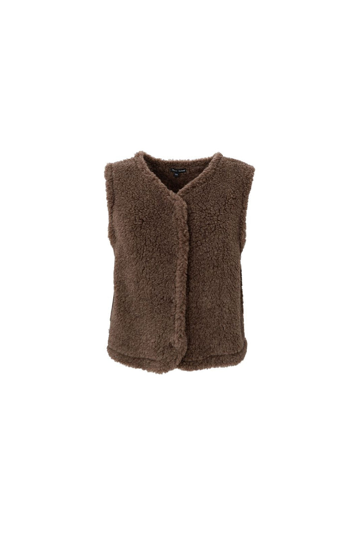 Black Colour - Bcteddy Vest 40939 - Taupe
