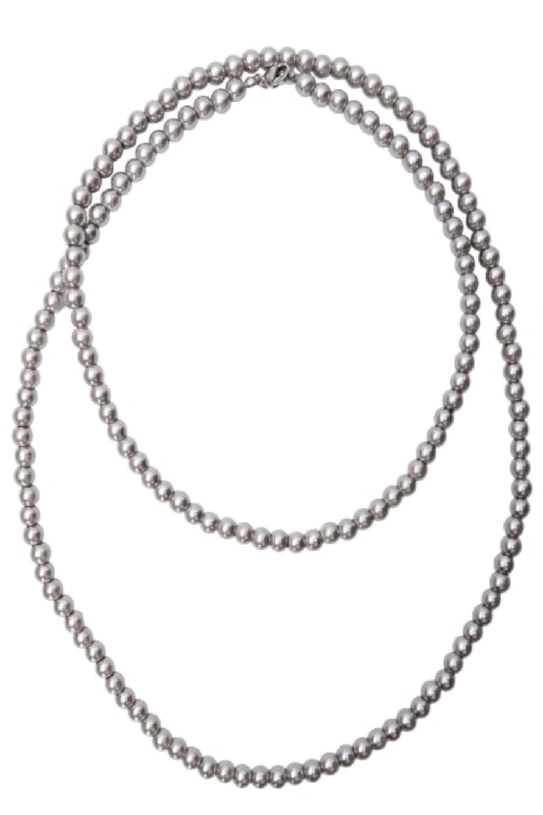 Black Colour - Bcwinsley Long Necklace - Grey Smykker
