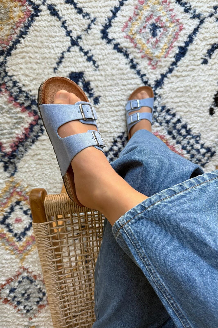 Bloom - Iris - Light Blue Sandaler