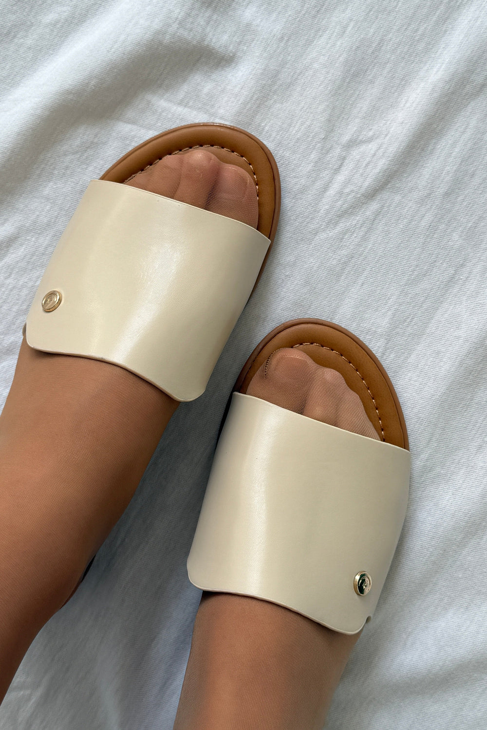 Bloom - Loreen Sandal - Beige Sandaler