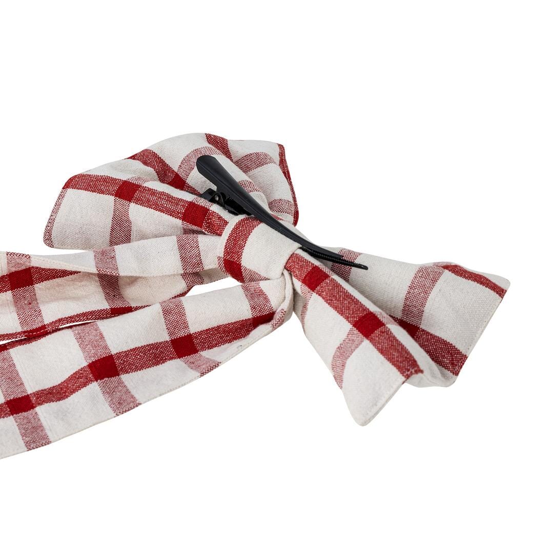 Bloomingville - Ruby Dekorations Sløjfe, Rød, Bomuld 82068551 - Red