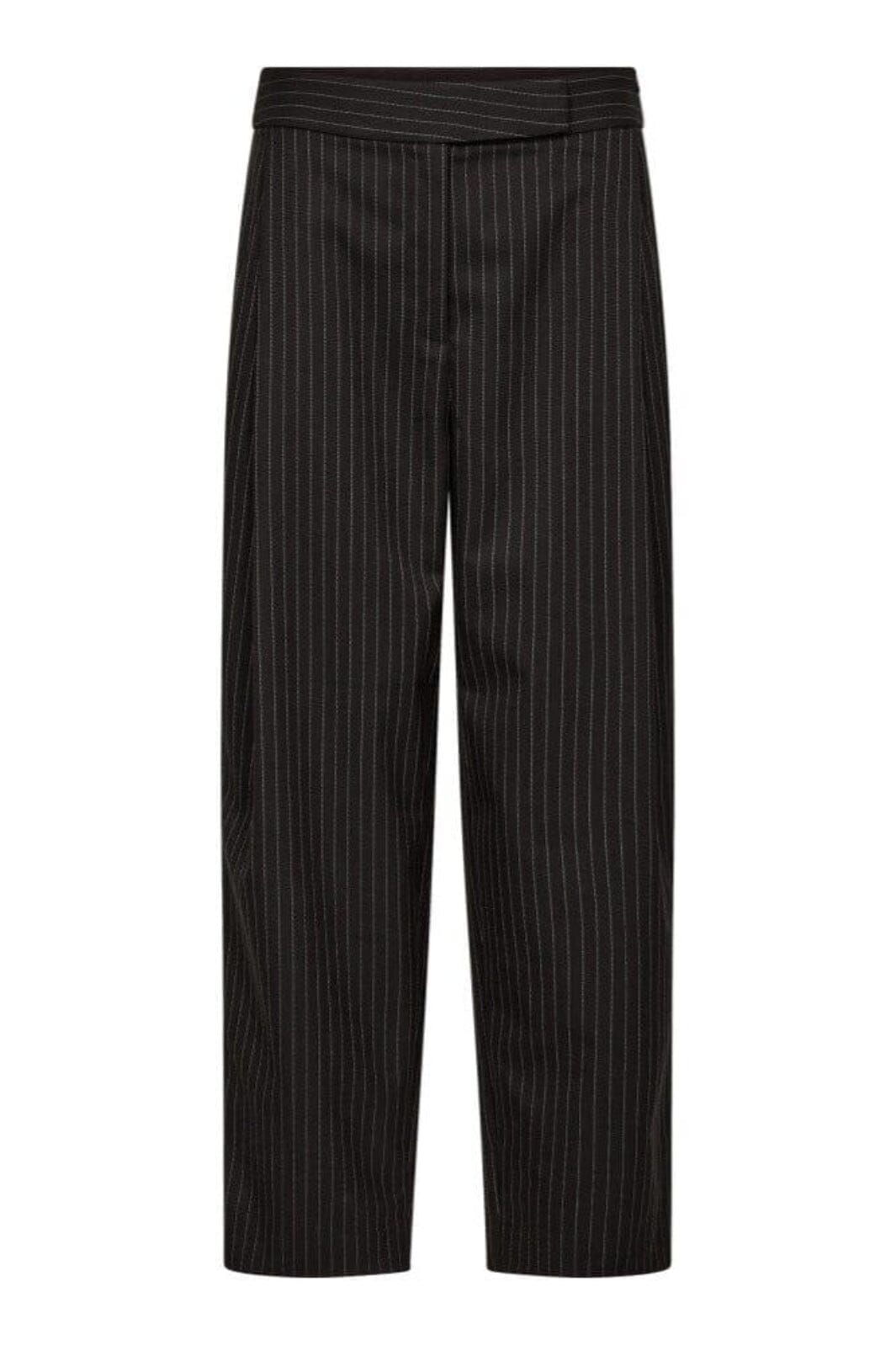 Co´Couture - Fiacc Pin Carrot Pant 31660 - 145 - Dark Brown Bukser