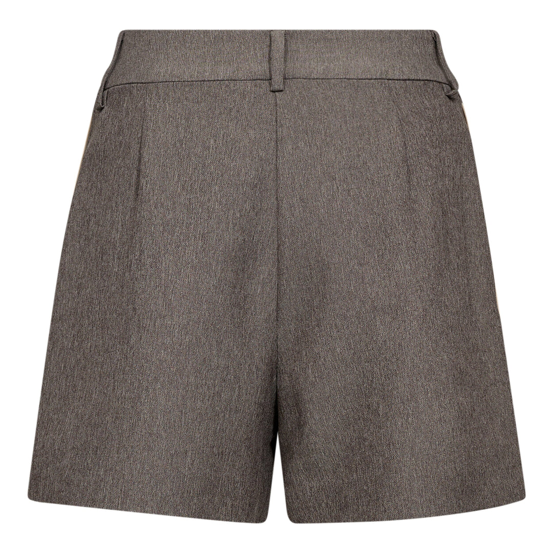 Co´Couture - Nanacc Piping Pleat Shorts 31456 - 984 - Mink Shorts