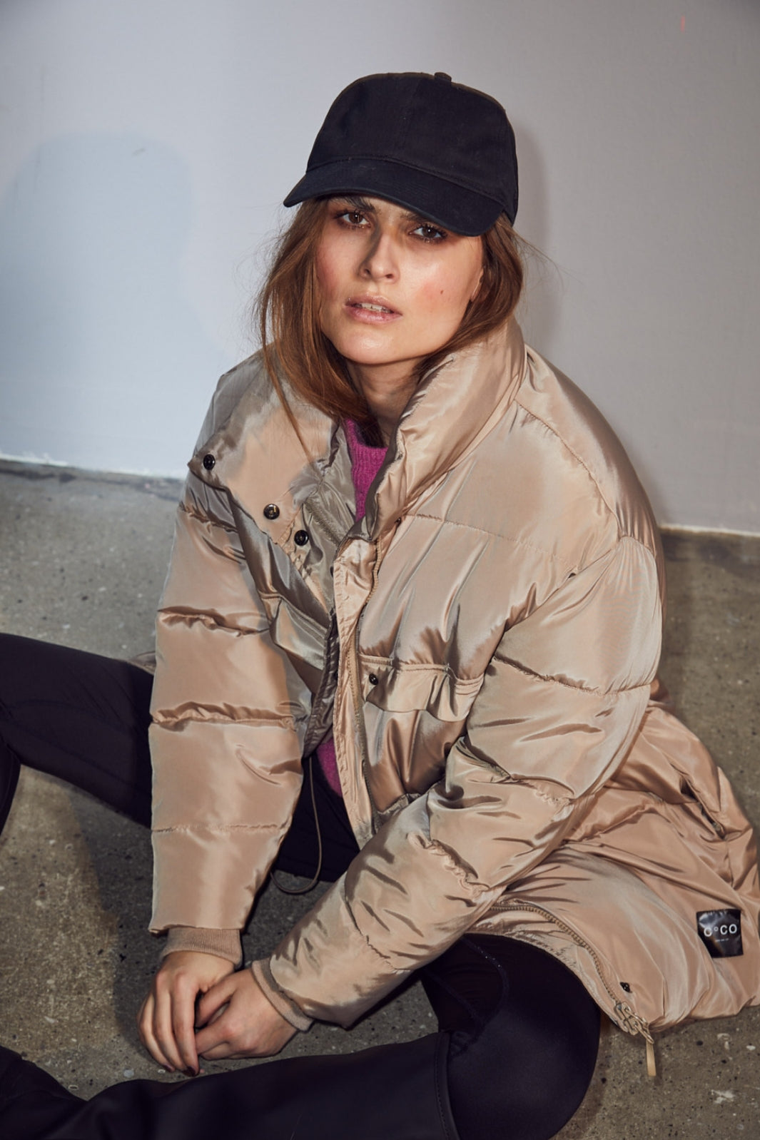 Co´couture - X - Mountain Quilt Jacket - Walnut Jakker