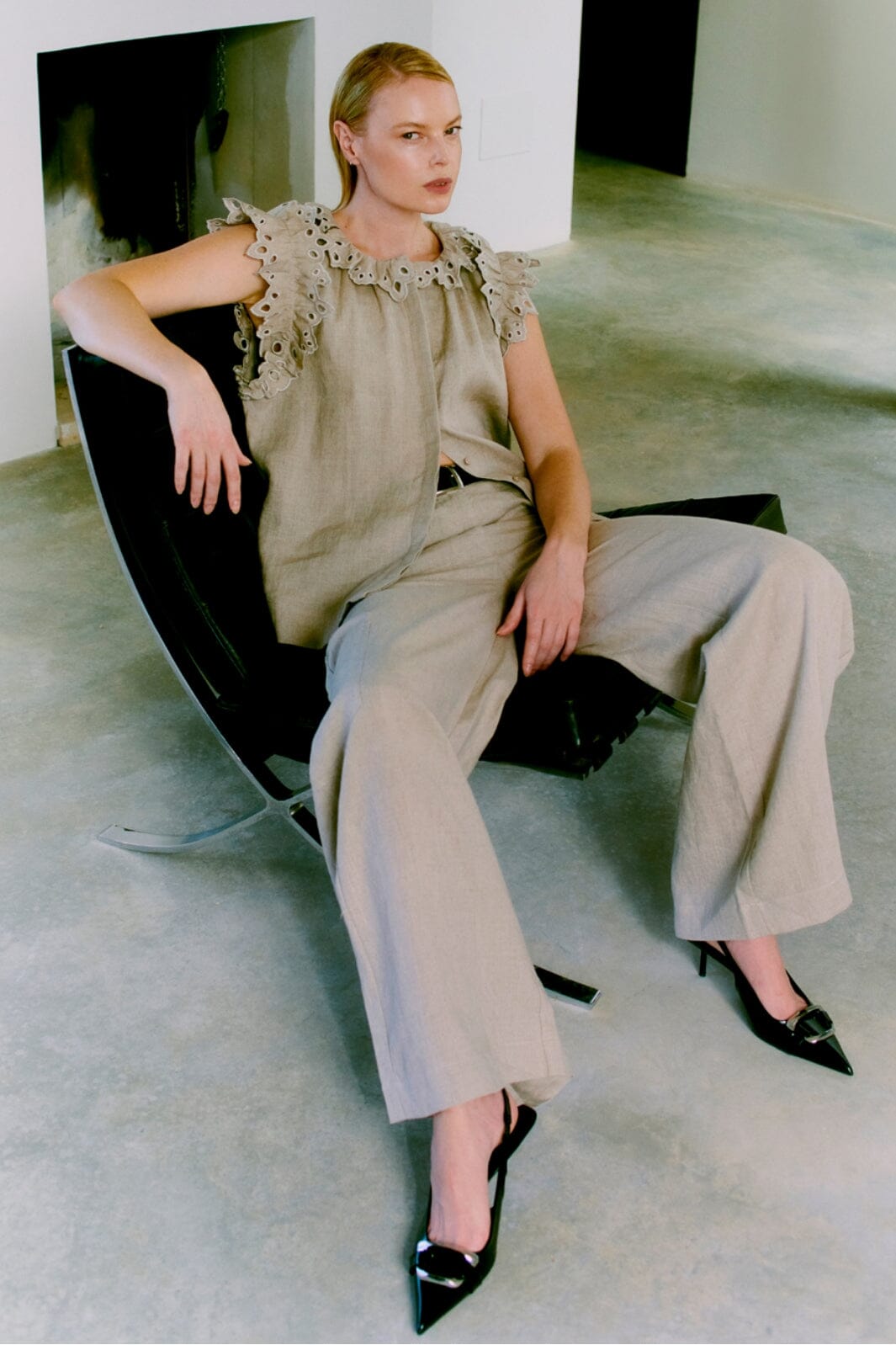 Copenhagen Muse - Cmnatuli-shirt 206076 - 9470 Oyster Gray