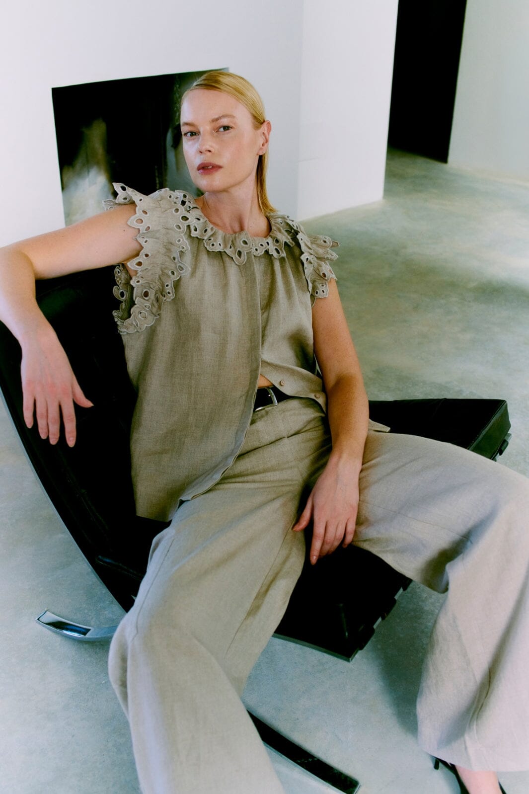 Copenhagen Muse - Cmnatuli-shirt 206076 - 9470 Oyster Gray