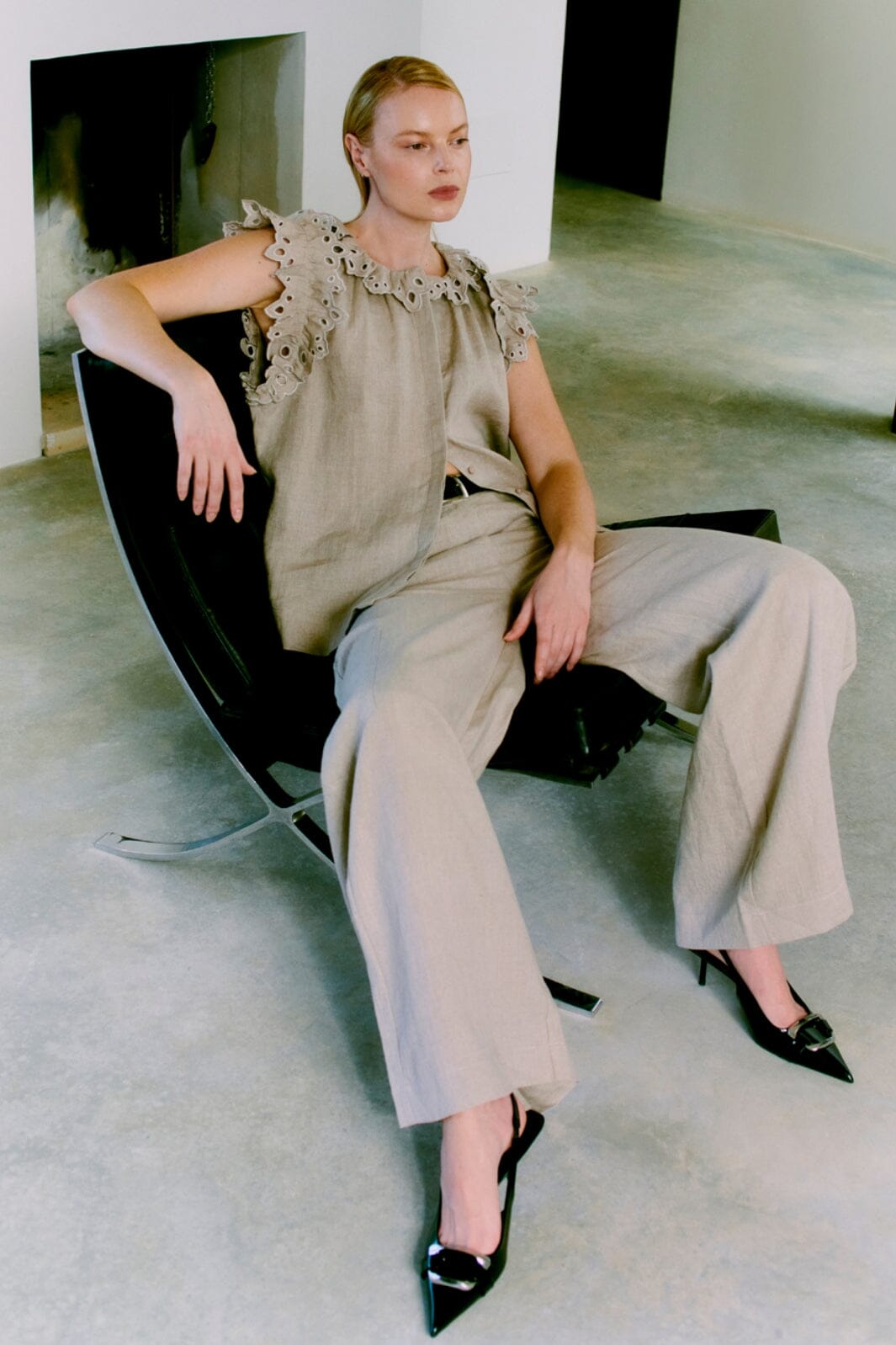 Copenhagen Muse - Cmnatuli-shirt 206076 - 9470 Oyster Gray