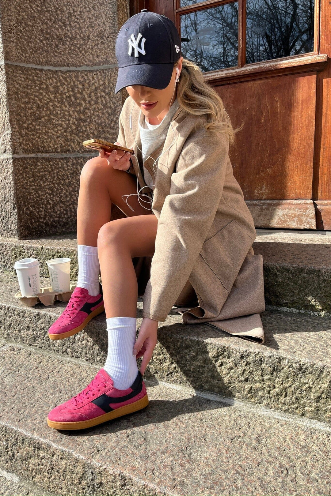 Copenhagen Shoes - Freak Out CS8356 - 0044 - Pink Sneakers