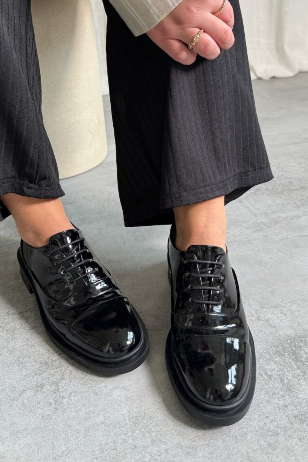 Copenhagen Shoes - My Game Patent - 038 Black Patent Sneakers