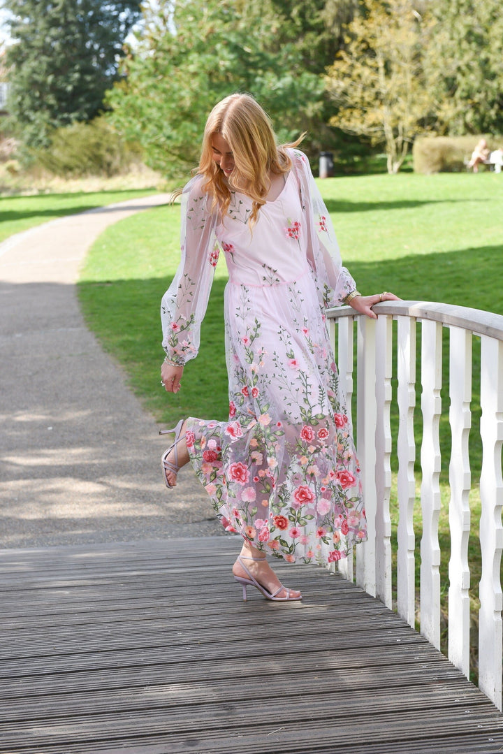 Forudbestilling - A-View - Fuschia Dress AV4614 - 258 - Rose/Pink Kjoler