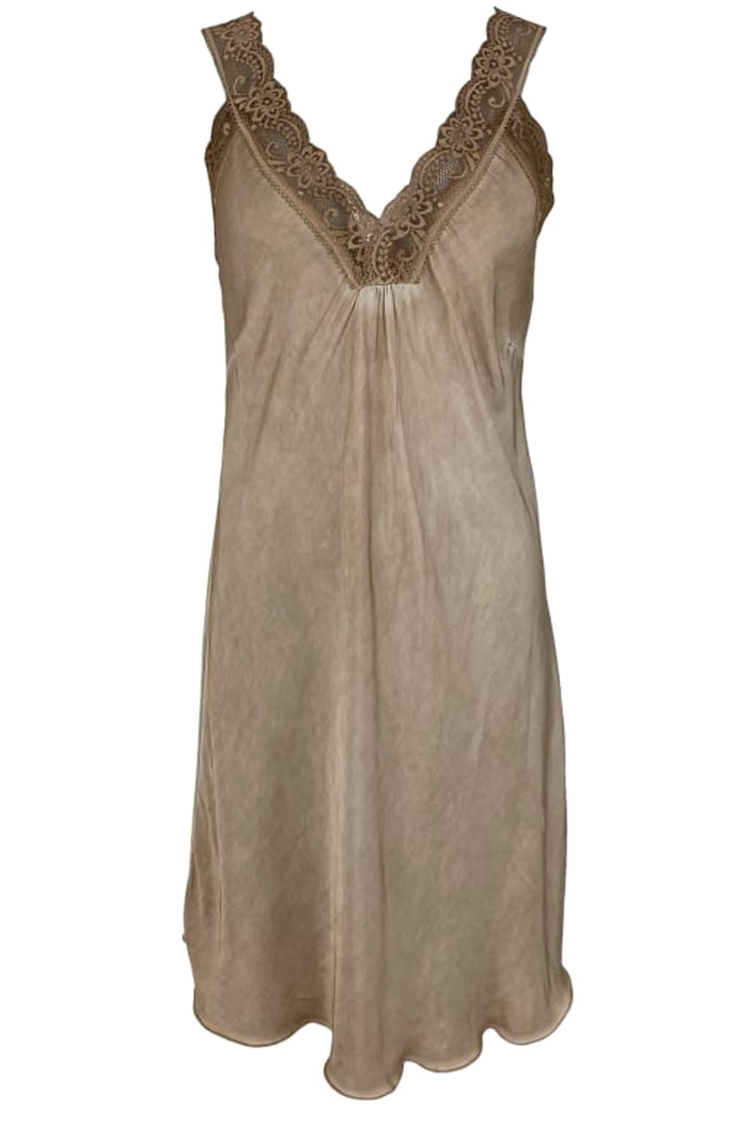 Forudbestilling - Black Colour - BcBea Slip Dress - Champagne (Januar) Kjoler