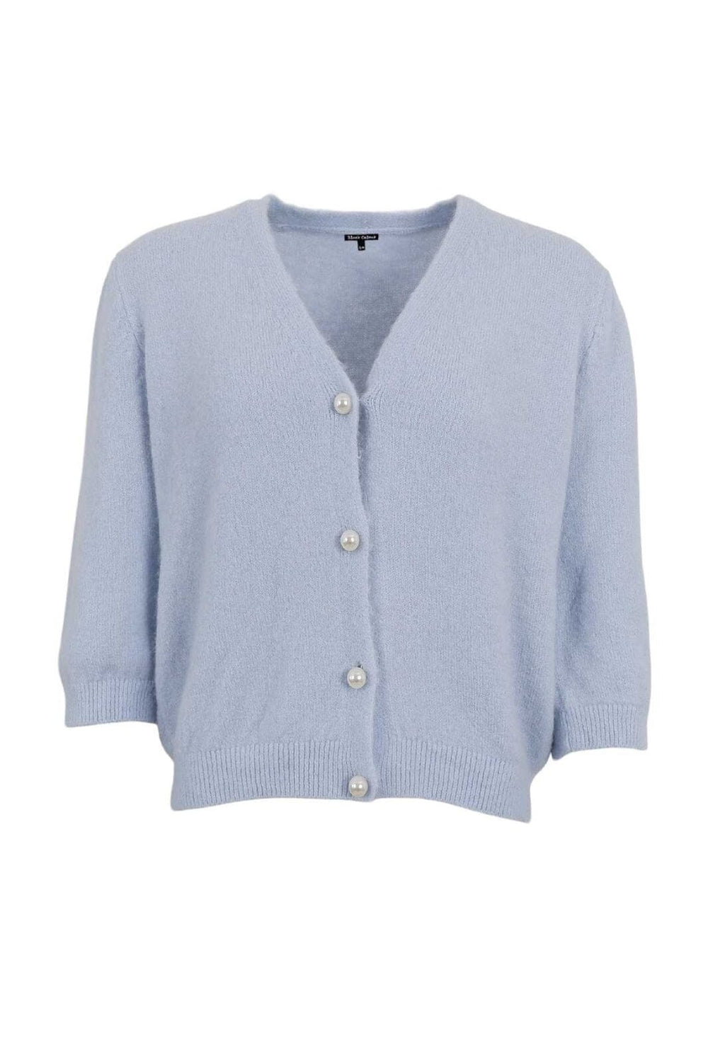 Black Colour - Bcbella Pearl Knit Cardigan 1209 - Lt. Blue