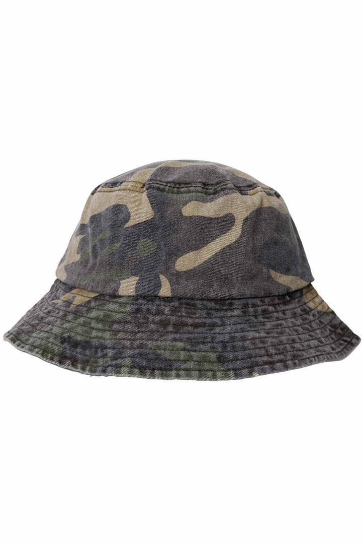 Black Colour - Bcmaura Bucket Hat 8011 - Camouflage