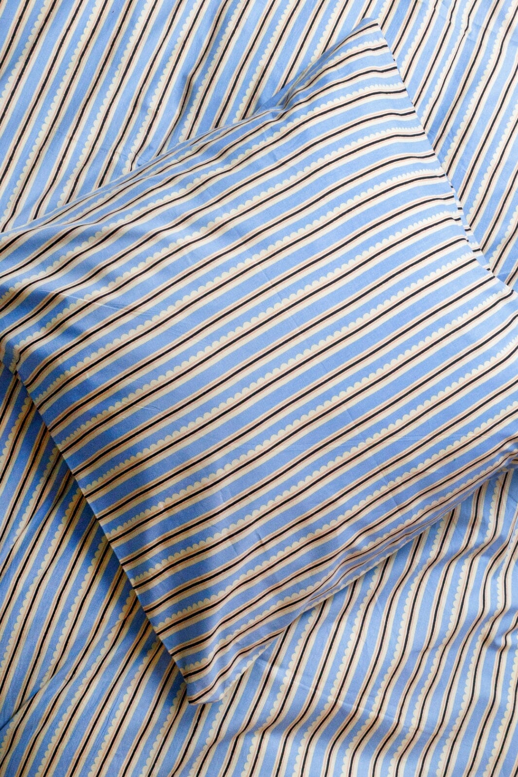 Forudbestilling - Black Colour - Bcnorma Bedlinen - Sky Blue Sengetøj