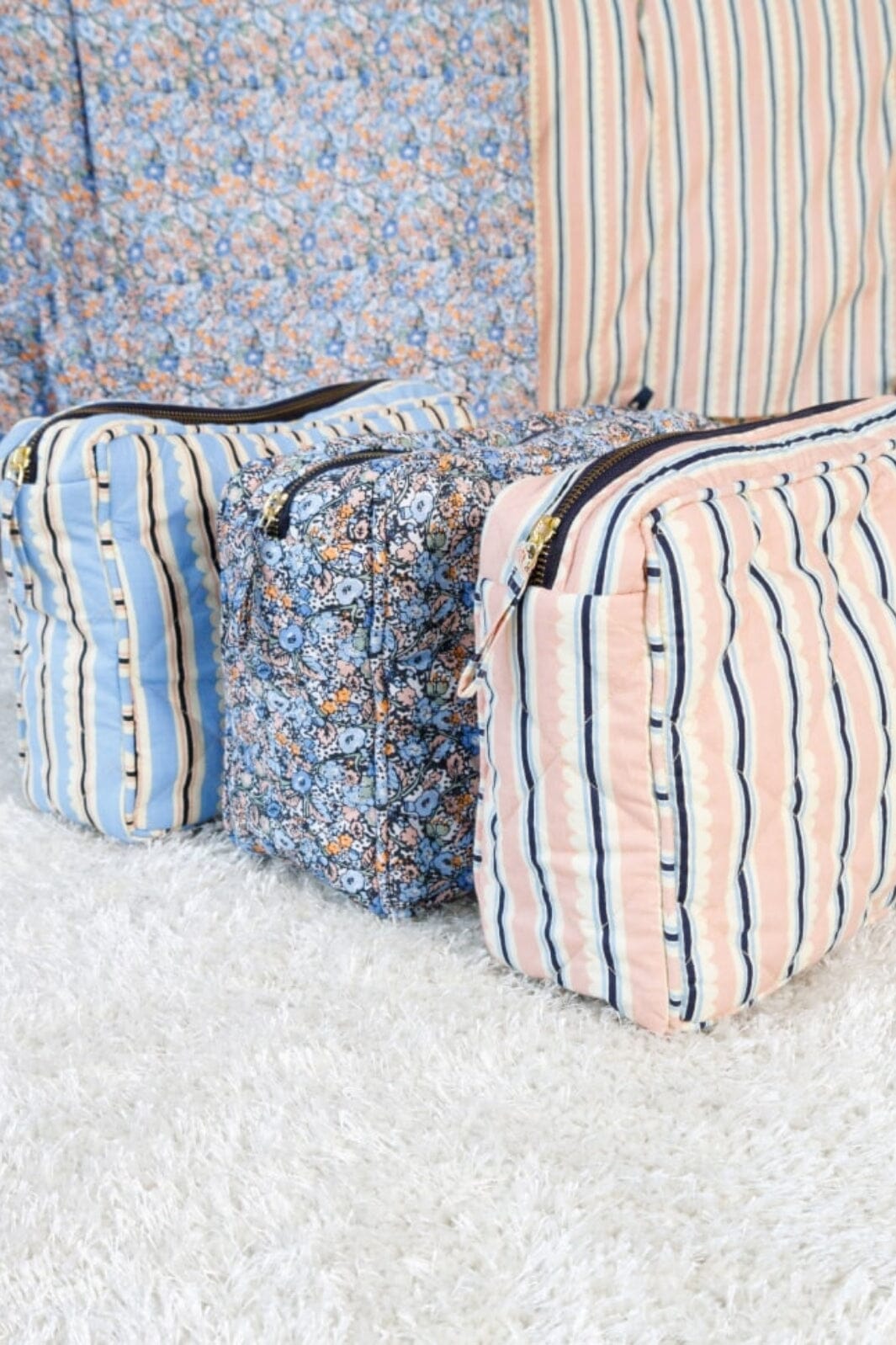 Forudbestilling - Black Colour - Bcnorma Sky Washbag - Sky Blue Toilettasker