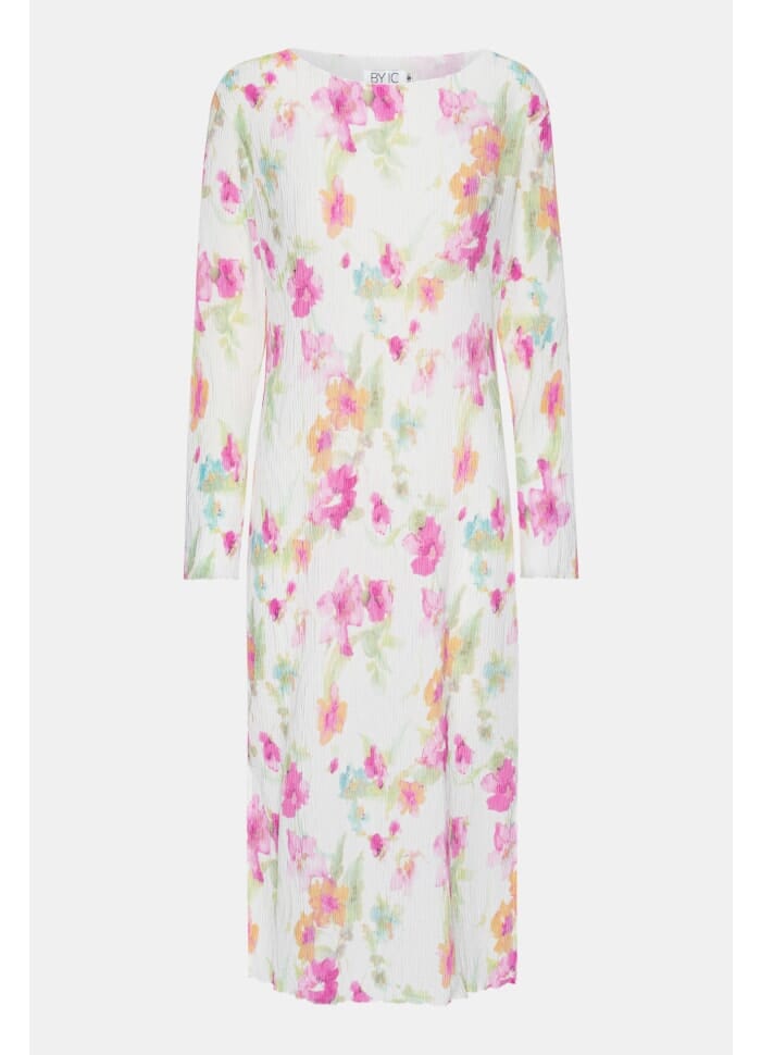 Forudbestilling - BYIC - Odaic Dress - pfbp Pink Flower Blush Print Kjoler