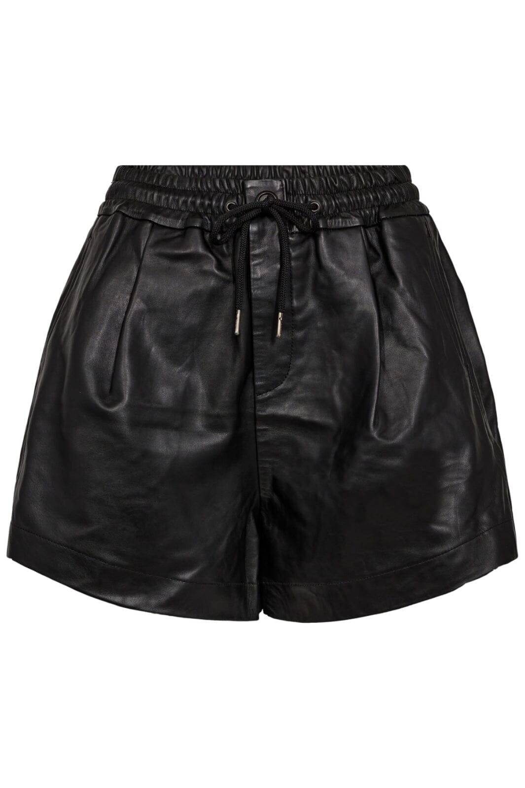 Forudbestilling - Co´couture - New Phoebecc Leather Shorts 31259 - 96 Black Shorts