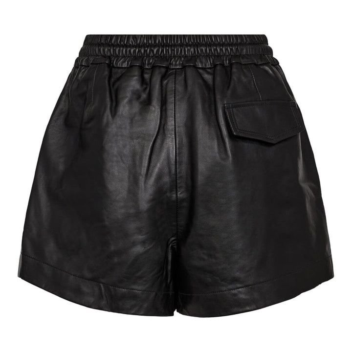 Forudbestilling - Co´couture - New Phoebecc Leather Shorts 31259 - 96 Black Shorts