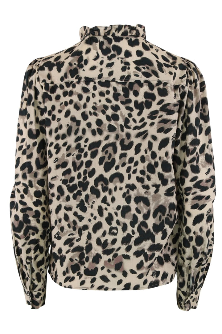 Forudbestilling - Continue - Milli Leo Patch Shirt - Leo Brown Skjorter