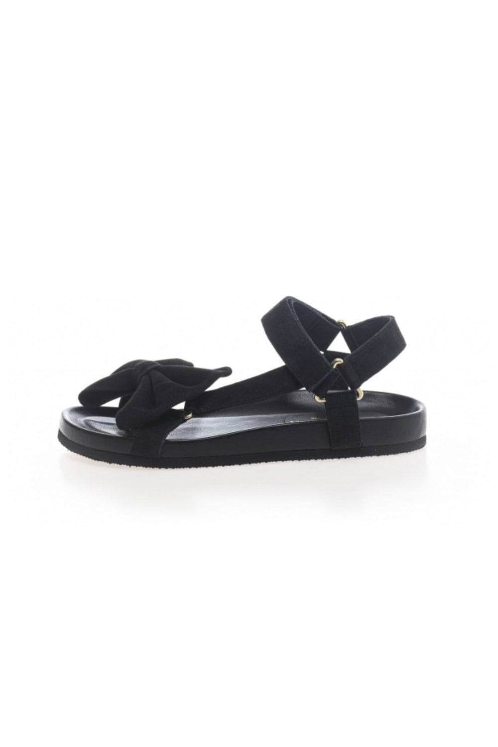 Forudbestilling - Copenhagen Shoes by Josefine Valentin - Sky And Diamonds 23 Suede - 0001 Black (Marts/april) Sandaler