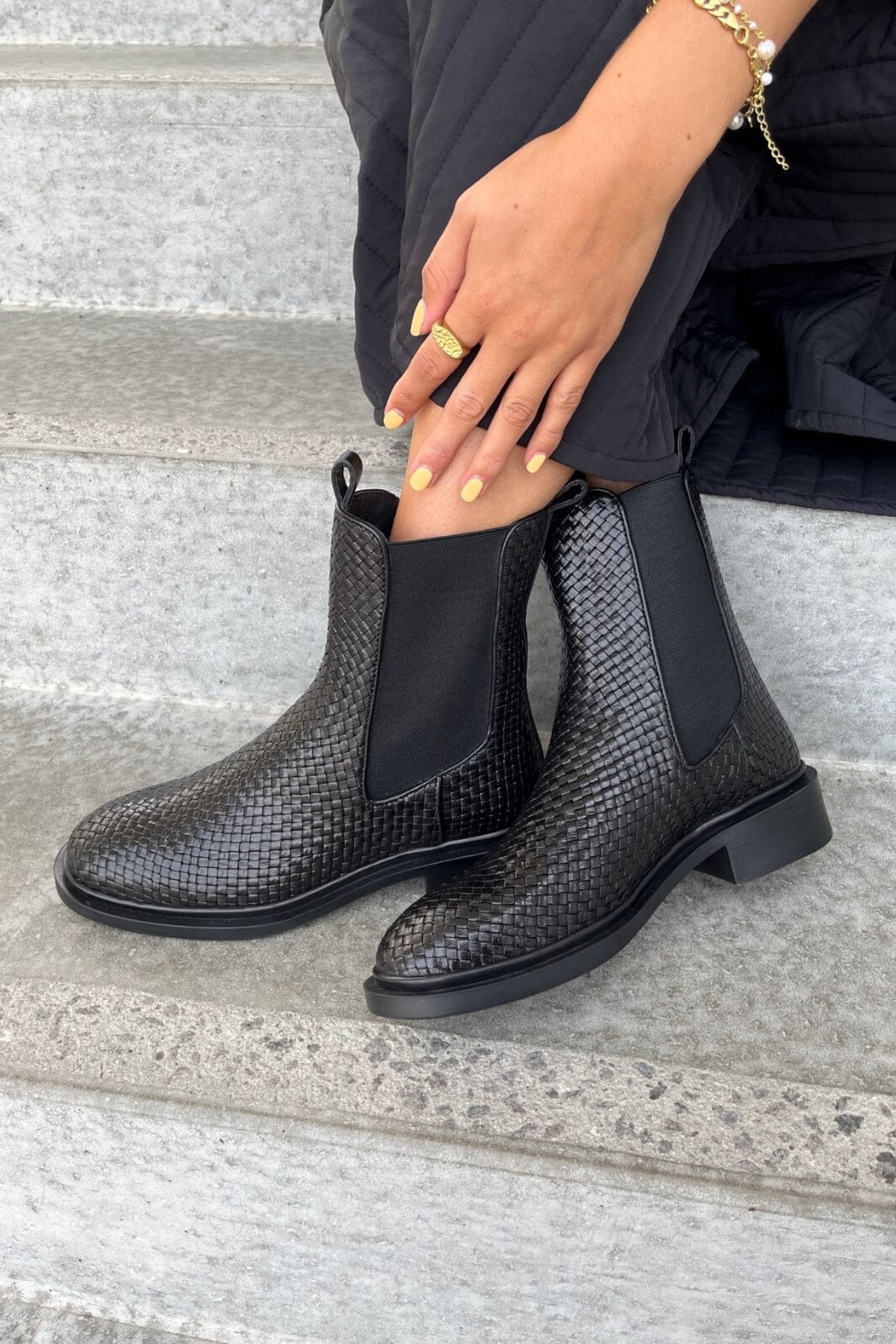 Forudbestilling - Copenhagen Shoes - Movement - 0001 Black Støvler