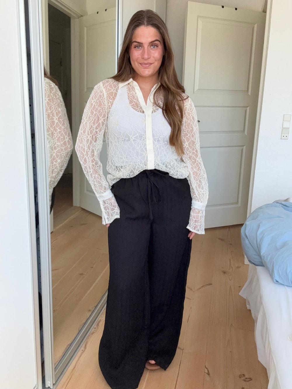 Forudbestilling - Dear Molly - Karina And Mia 158669C - Cream Skjorter