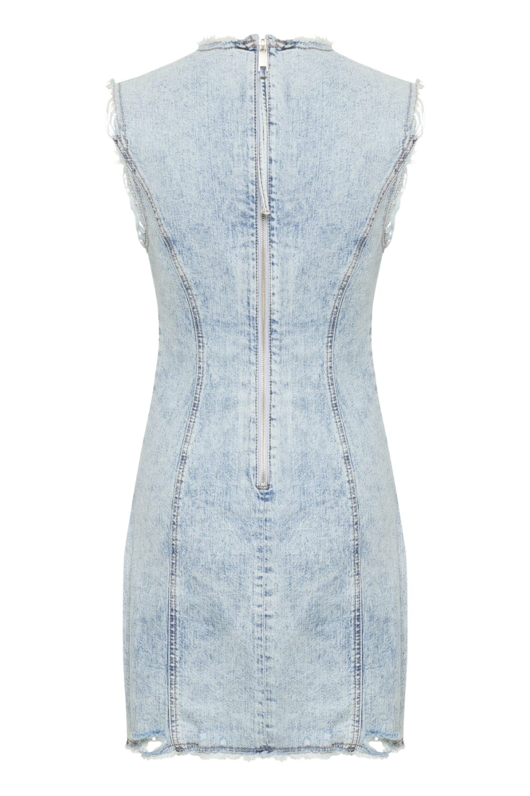 Gestuz - Gzdea Sl Short Dress 10910383 - 107868 - Light Blue Denim