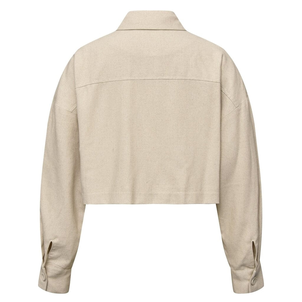 Forudbestilling - Gossia - Najwago Shirt Jacket - Creme Jakker